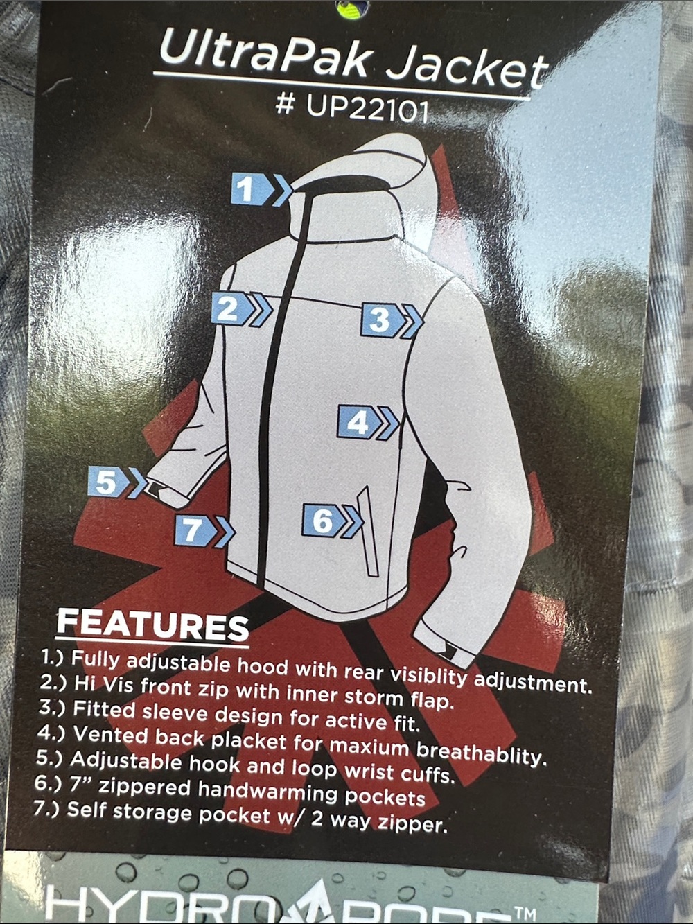 NWT Compass 360 UltraPak Jacket - Picture 6 of 10